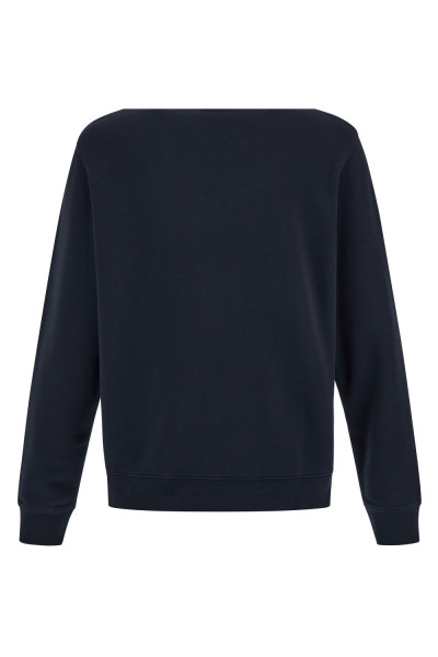 MIKINA WOOLRICH LOGO SCRIPT CREWNECK - Fotografia č. 2