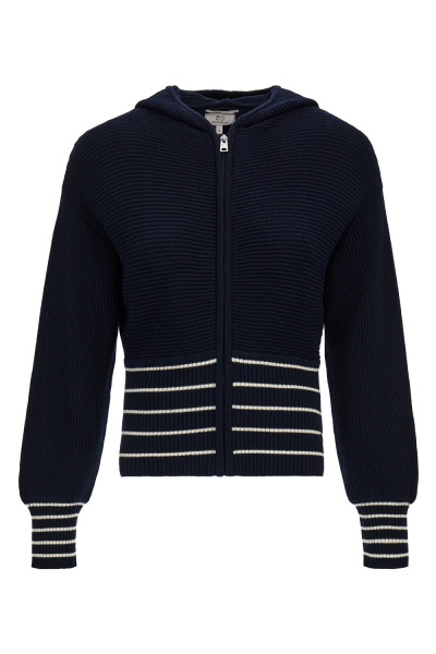 PULÓVER WOOLRICH PURE COTTON HOODIE - Kép 5