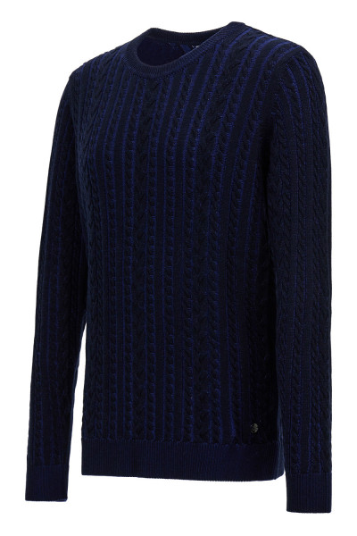 PULÓVER WOOLRICH VANISE CABLE CREWNECK - Kép 6