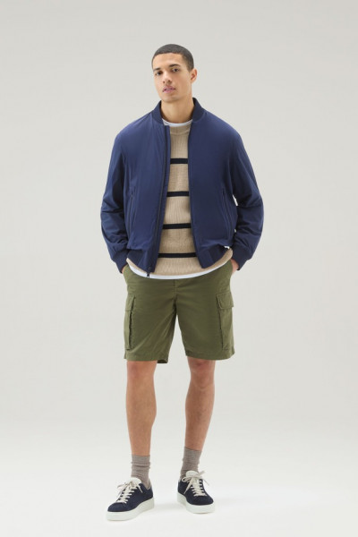 DZSEKI WOOLRICH MATT STRETCH BOMBER - Kép 2