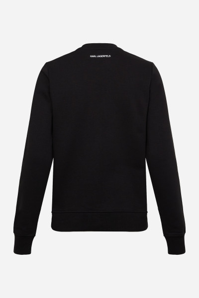 MIKINA KARL LAGERFELD IKONIK 2.0 SWEATSHIRT - Fotografia č. 7