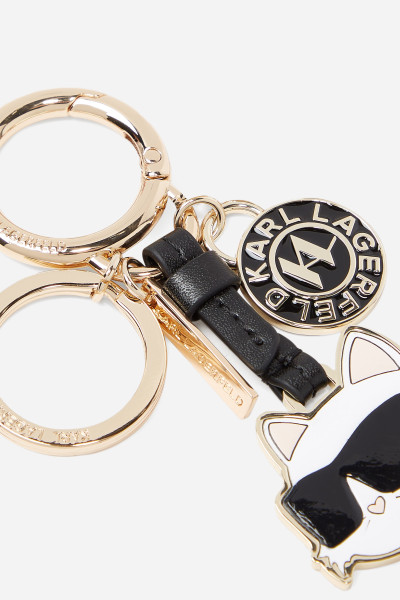 KULCSTARTÓ KARL LAGERFELD K/IKONIK 2.0 CHOUP CHARM KEYCH - Kép 3