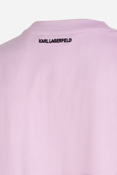 ŠATY KARL LAGERFELD KARL SIGNATURE HEM DRESS - Fotografia č. 8