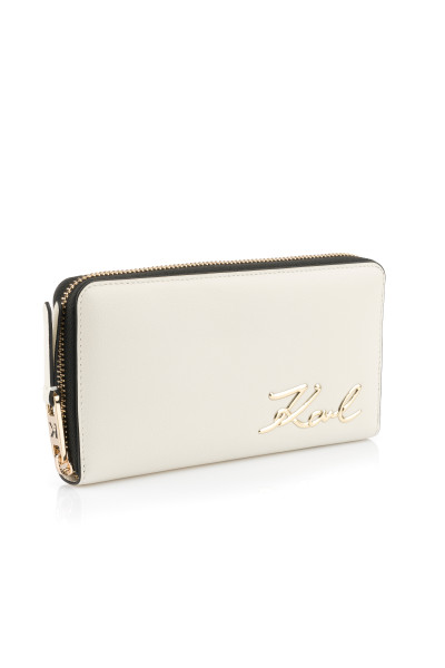 PENĚŽENKA KARL LAGERFELD K/SIGNATURE 2.0 CONT ZIP WLLT - Fotografie č. 3