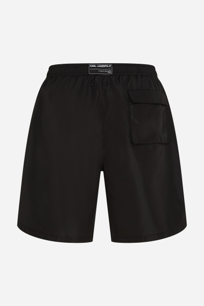 FÜRDŐRUHA KARL LAGERFELD KARL LOGO LONG BOARDSHORTS - Kép 6