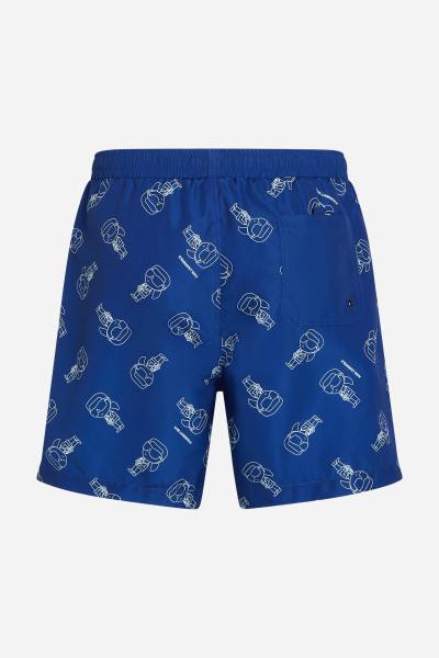 PLAVKY KARL LAGERFELD IKONIK 2.0 AOP MED BOARDSHORTS - Fotografia č. 6