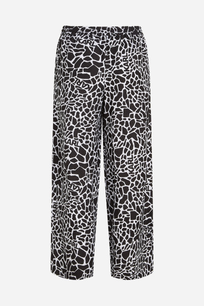 NADRÁG KARL LAGERFELD LINEN BLEND PANTS - Kép 6