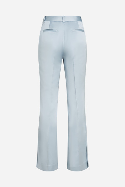 KALHOTY KARL LAGERFELD FLUID SATIN TAILORED PANTS - Fotografie č. 7