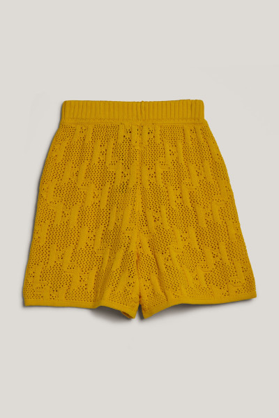 ŠORTKY KARL LAGERFELD MONOGRAM KNIT SHORTS - Fotografie č. 5