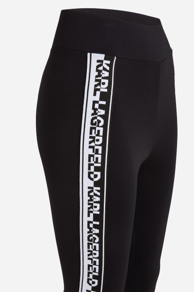 LEGGINS KARL LAGERFELD LOGO TAPE LEGGINGS - Kép 8