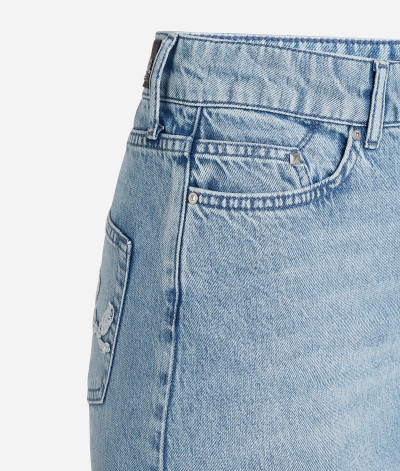 SUKŇA KARL LAGERFELD MAXI DENIM SKIRT - Fotografia č. 15