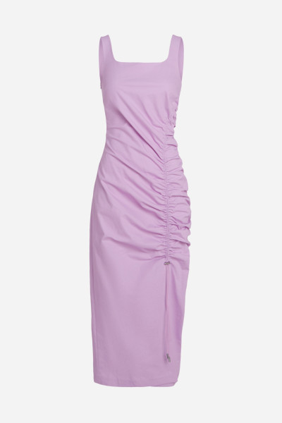 ŠATY KARL LAGERFELD GATHERED STRETCH DRESS - Fotografie č. 5