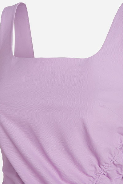 ŠATY KARL LAGERFELD GATHERED STRETCH DRESS - Fotografie č. 7
