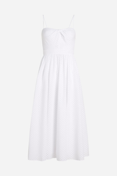 ŠATY KARL LAGERFELD KL BURNOUT DRESS - Fotografie č. 21