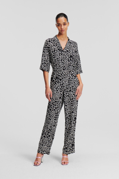 OVERÁL KARL LAGERFELD PRINTED JUMPSUIT - Kép 1