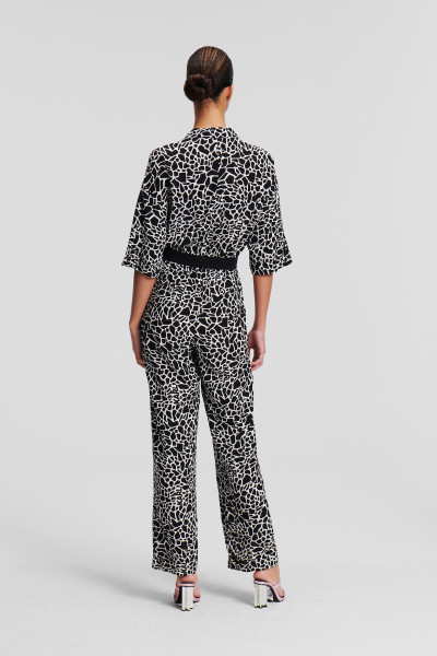 OVERÁL KARL LAGERFELD PRINTED JUMPSUIT - Kép 2
