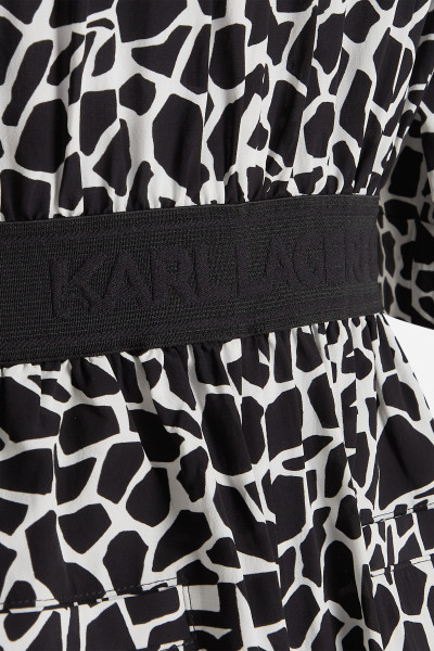 OVERÁL KARL LAGERFELD PRINTED JUMPSUIT - Kép 8