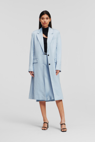 KABÁT KARL LAGERFELD SOFT TAILORED COAT - Fotografia č. 1