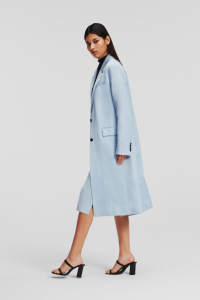 KABÁT KARL LAGERFELD SOFT TAILORED COAT - Fotografia č. 3