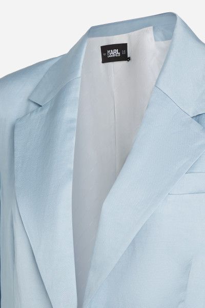 KABÁT KARL LAGERFELD SOFT TAILORED COAT - Fotografia č. 7