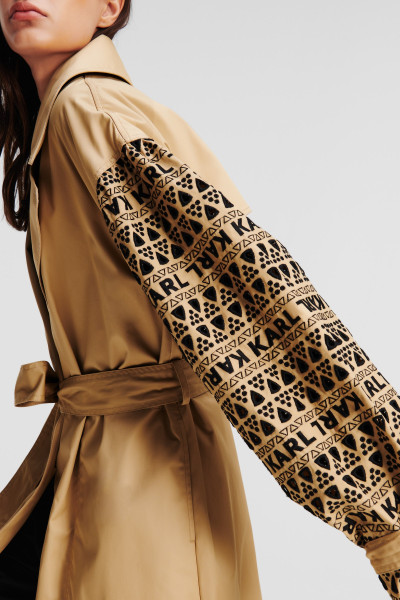 KABÁT KARL LAGERFELD EMBROIDERY COAT - Kép 4