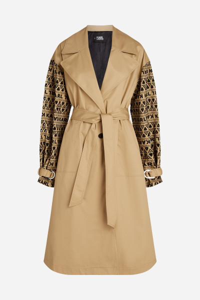 KABÁT KARL LAGERFELD EMBROIDERY COAT - Kép 13