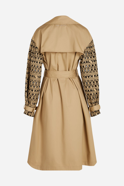 KABÁT KARL LAGERFELD EMBROIDERY COAT - Kép 14