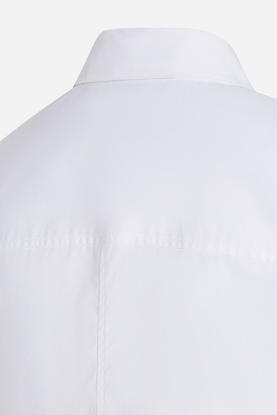 KOŠILE KARL LAGERFELD CROP POPLIN SHIRT - Fotografie č. 8