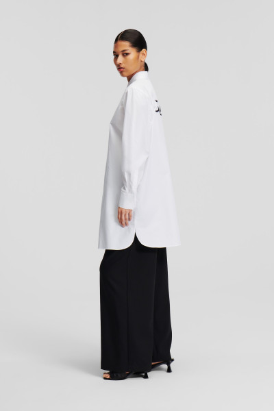 KOŠEĽA KARL LAGERFELD EMBROIDERED LOGO TUNIC - Fotografia č. 3