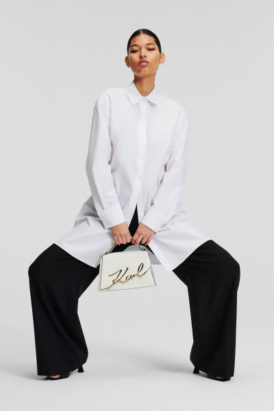 KOŠEĽA KARL LAGERFELD EMBROIDERED LOGO TUNIC - Fotografia č. 4