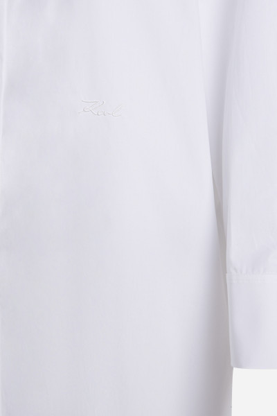 KOŠEĽA KARL LAGERFELD EMBROIDERED LOGO TUNIC - Fotografia č. 8