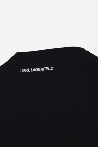 TRIČKO KARL LAGERFELD RHINESTONE LOGO T-SHIRT - Fotografie č. 8