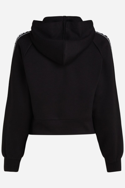 MELEGÍTŐ FELSŐ KARL LAGERFELD LOGO TAPE HOODIE - Kép 6