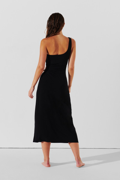 STRANDRUHA KARL LAGERFELD KARL DNA ONE SHOULDER DRESS - Kép 2