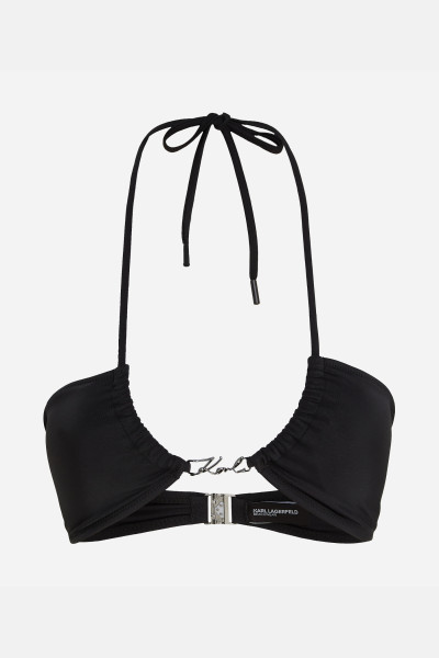 PLAVKY KARL LAGERFELD KARL DNA GLAM HALTER TOP - Fotografia č. 5