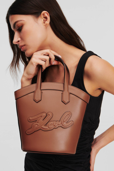 KABELKA KARL LAGERFELD K/SIGNATURE TULIP SM TOTE - Fotografie č. 4