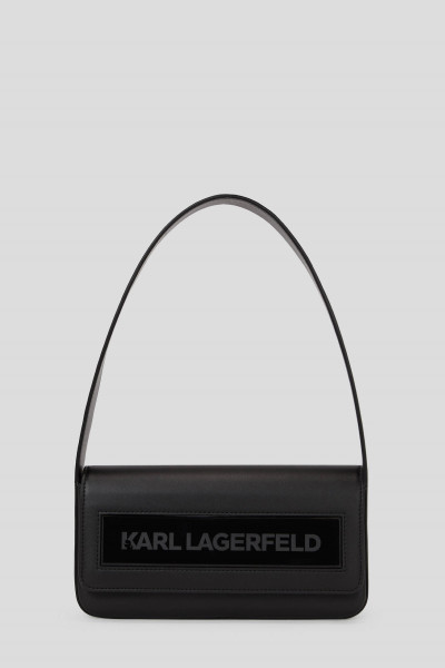 RETIKÜL KARL LAGERFELD IKON/K MD FLAP SHB LEATHER - Kép 1