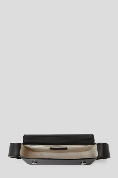 RETIKÜL KARL LAGERFELD IKON/K MD FLAP SHB LEATHER - Kép 3