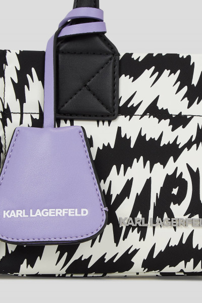 KABELKA KARL LAGERFELD K/SKUARE SM TOTE ZEBRA - Fotografia č. 5