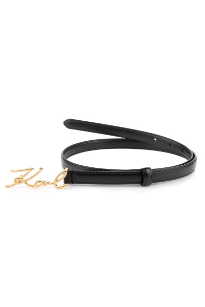 OPASEK KARL LAGERFELD K/SIGNATURE SM BUCKLE BELT - Fotografie č. 1