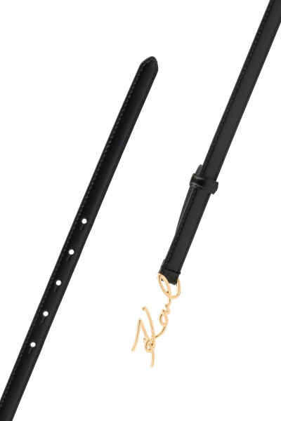 OPASEK KARL LAGERFELD K/SIGNATURE SM BUCKLE BELT - Fotografie č. 2