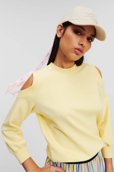 SAPKA KARL LAGERFELD K/SIGNATURE MONOGRAM TIE CAP - Kép 2