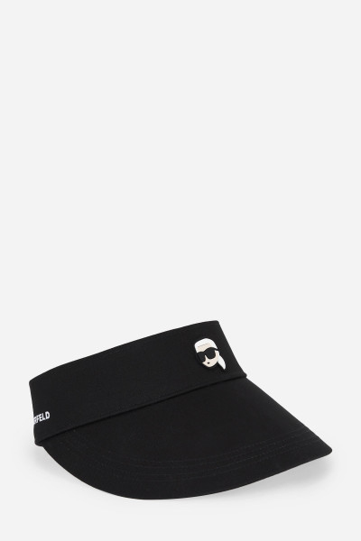 ŠILT KARL LAGERFELD K/IKONIK 2.0 WIDE BRIM VISOR - Fotografia č. 1
