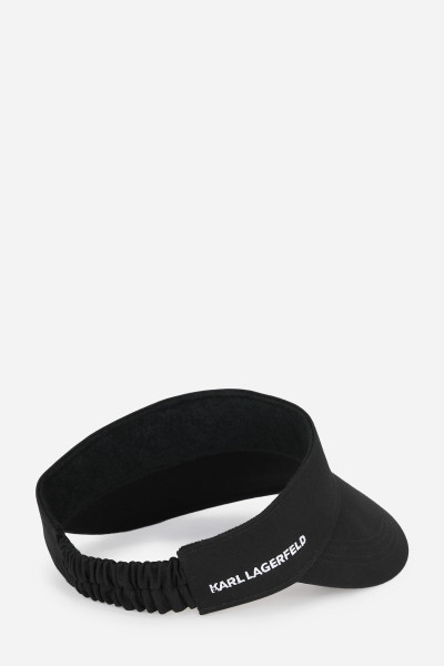 ŠILT KARL LAGERFELD K/IKONIK 2.0 WIDE BRIM VISOR - Fotografia č. 2