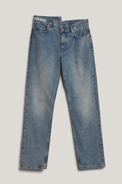 DŽÍNY KARL LAGERFELD JEANS KLJ STRAIGHT RECYCLE WB DENIM - Fotografie č. 1