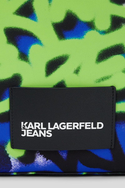 BATOH KARL LAGERFELD JEANS STREET NYLON ROLL BACKPACK - Fotografie č. 5