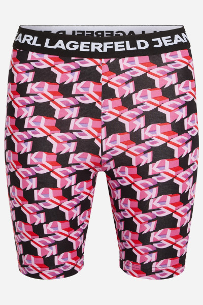 ŠORTKY KARL LAGERFELD JEANS KLJ MONOGRAM CYCLING SHORT - Fotografia č. 5