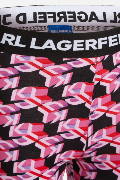 ŠORTKY KARL LAGERFELD JEANS KLJ MONOGRAM CYCLING SHORT - Fotografia č. 7