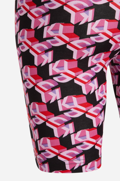 ŠORTKY KARL LAGERFELD JEANS KLJ MONOGRAM CYCLING SHORT - Fotografia č. 8