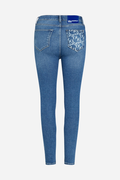 FARMER KARL LAGERFELD JEANS KLJ HR SKINNY DENIM - Kép 6